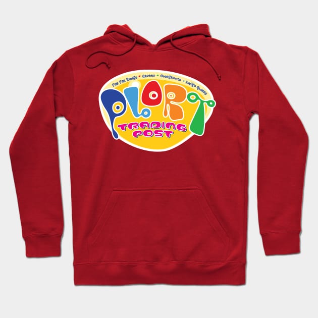 Plort Trading Post Hoodie by MindsparkCreative